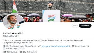 Rahul Gandhi Twitter
